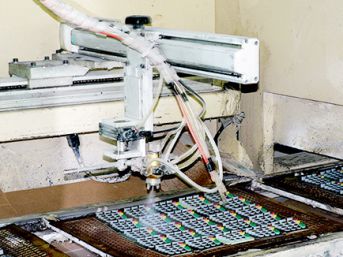 Operazione secondaria e officina di montaggio